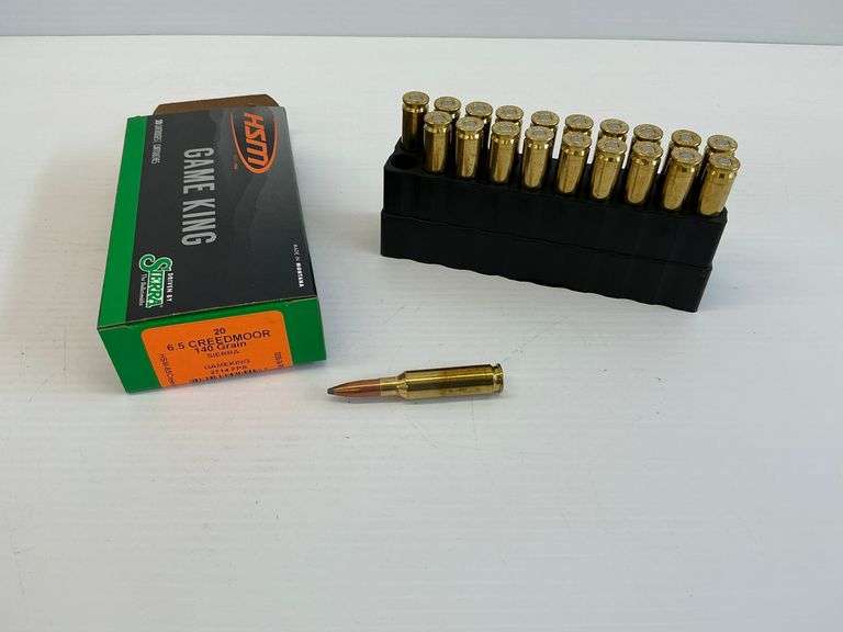 New HSM Game King 6.5 Creedmoor Ammunition - One 20 Round Box image