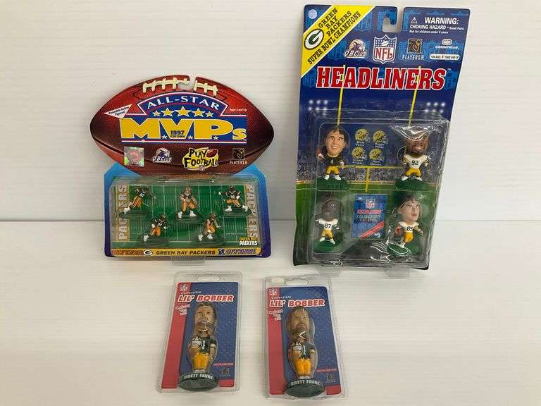 Green Bay Packers NFL Headliners, MVP and Lil' Bobber Figures image