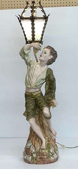 Vintage Azzolin Brothers Importers Limited Figural Lamp, 1964...works image