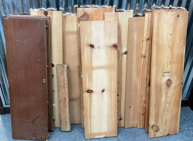 Various Lumber Planks and Trim Pieces image
