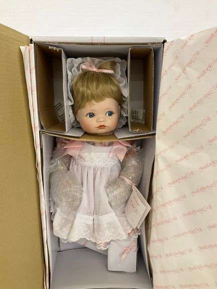 Hamilton Collection Porcelain Doll "Jessica" in Original Box image