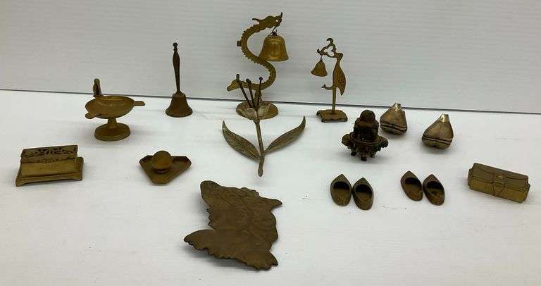 Assorted Brass Decorative Items image