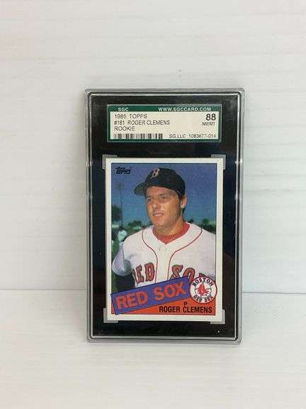 Roger Clemens Rookie Card 1985 Topps image