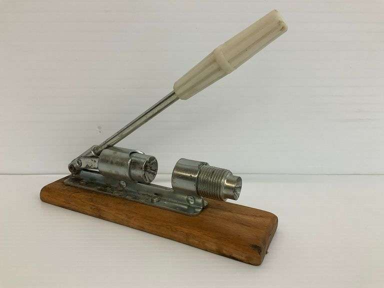 Vintage Reed's Rocket Wooden Base Nutcracker image