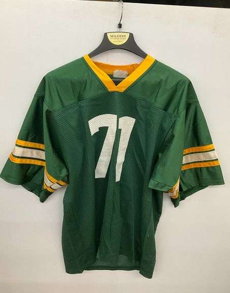 Teamwork Green Bay Packers Jersey #71 Dotson 2XL Autographed image