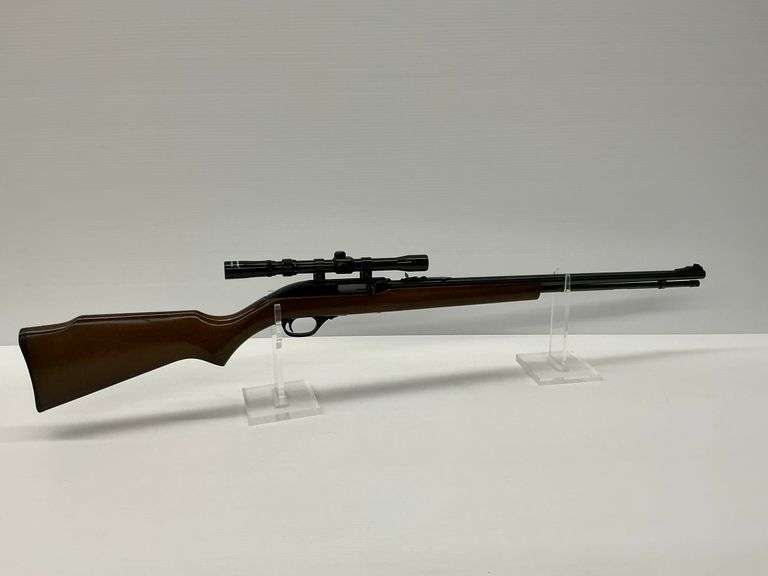 Marlin Firearms Co. "Model 60" .22 LR Rifle with Tasco 3-7x20 Scope image