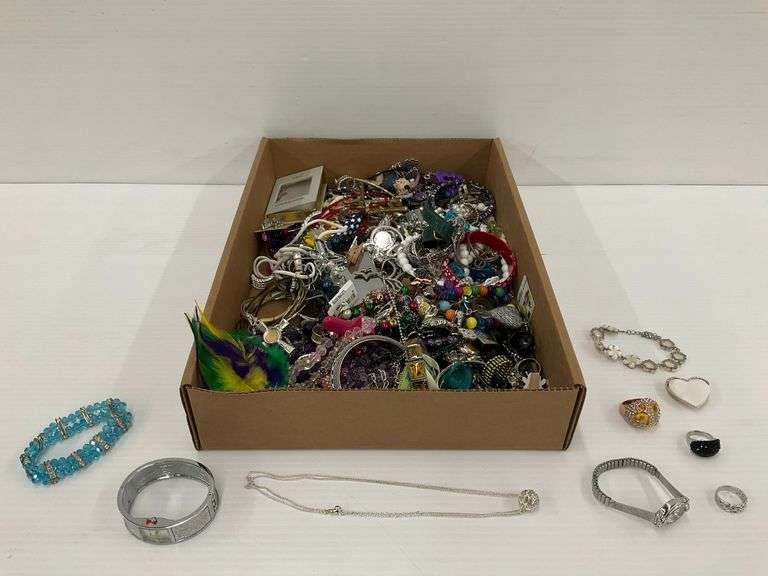 Assorted Costume Jewelry: Watches, Rings, Necklaces and More image