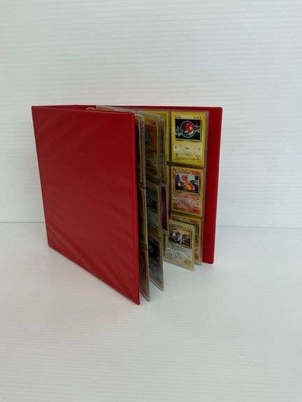 Pokemon Trading Card Collection in Binder...11 Pages image