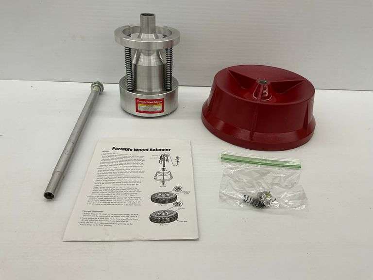 Portable Wheel Balancer - Up to 15" Light Truck Tire Capacity image