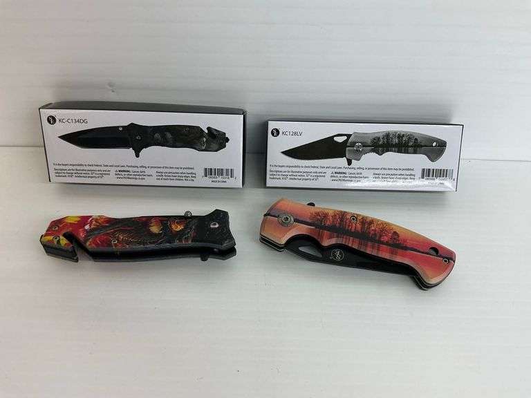 Two New Folding Pocket Knives image