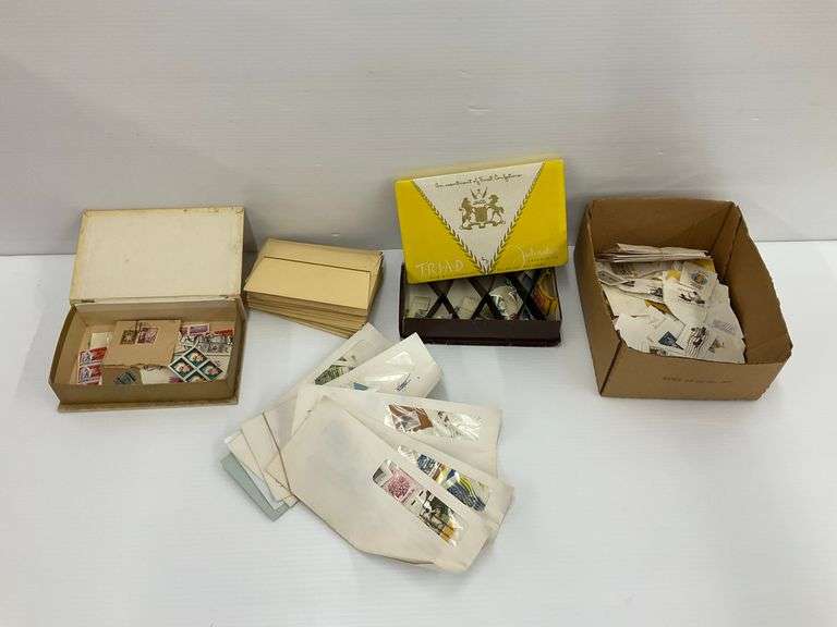 Assortment of Postage Stamps, Easter Seals and More image