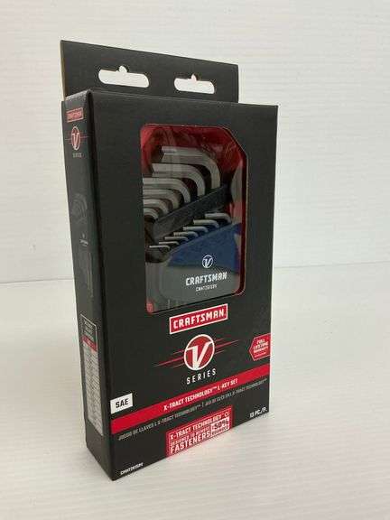 New Craftsman V Series SAE X-Tract Technology L-Key Set 13 Pieces image