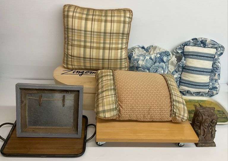 Home Decor - Pillows, Trays, Boxes, Plant Dolly and More image