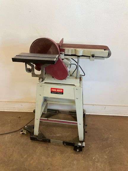 ToolShop 6" Belt and 9" Disc Sander - Model 240-3016, works image