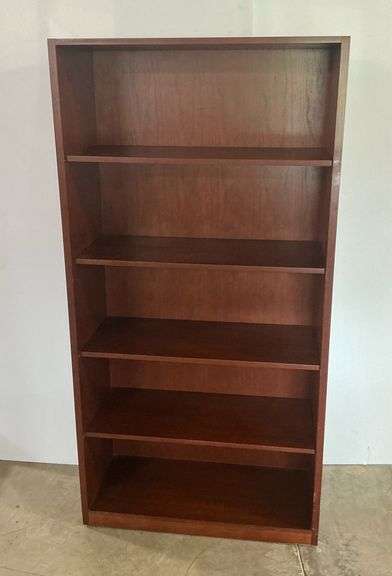 Wooden Bookcase/Display Unit with Adjustable Shelves image