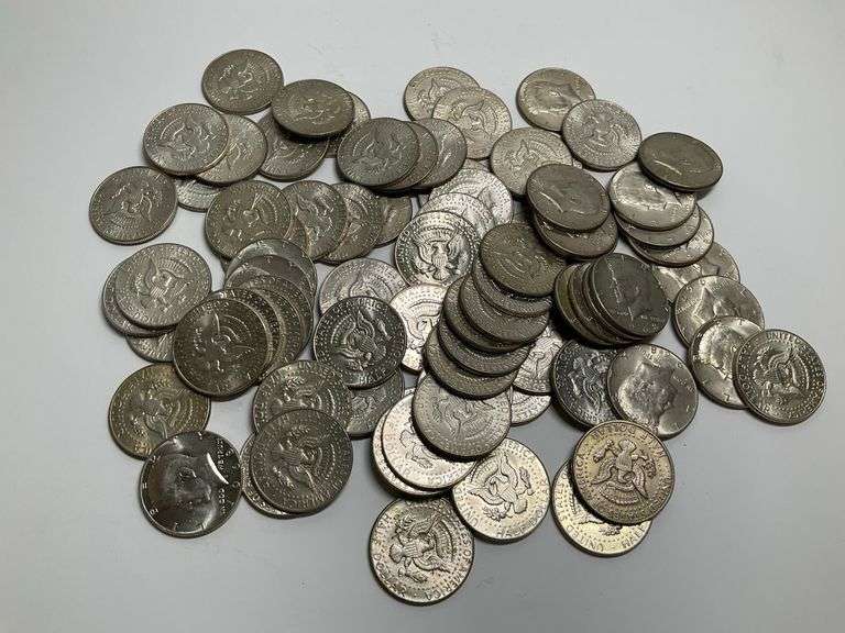Kennedy Half Dollars - 1966-1969 - $40.50 Face Value image