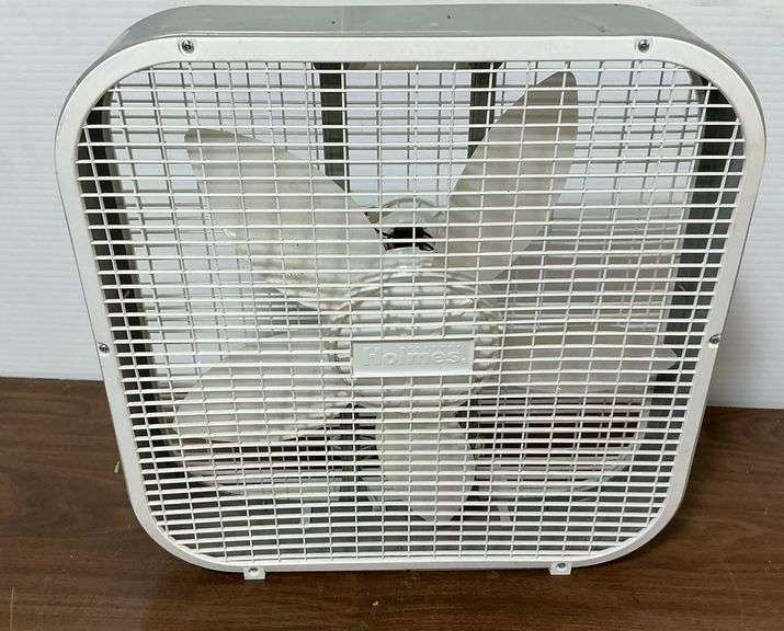 Holmes Box Fan - White image