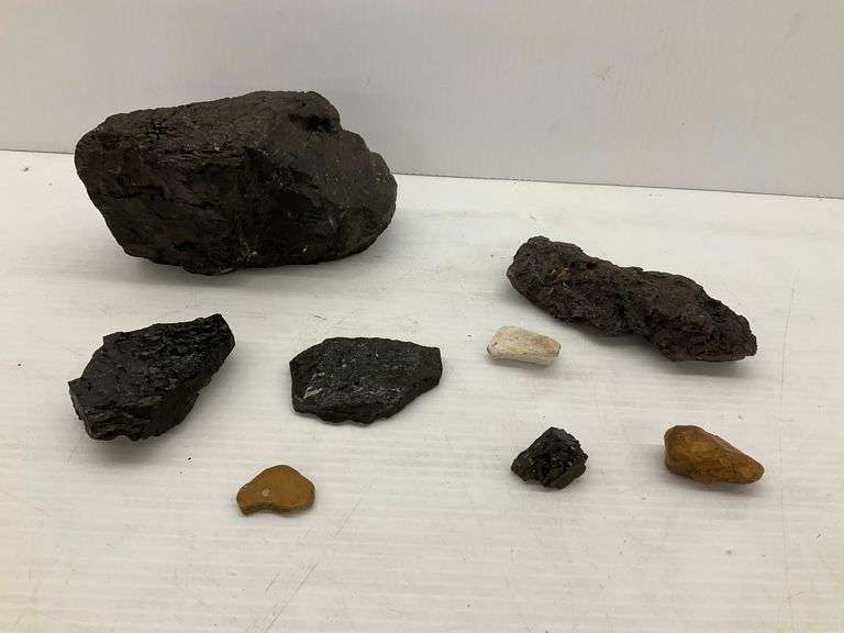 Group of Rocks and Mineral Specimens image