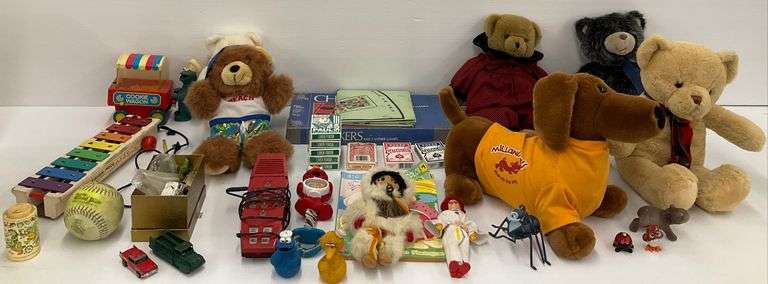 Vintage Toys, Games, and Collectibles - Cookie Monster, Hot Wheels, Playing Cards image