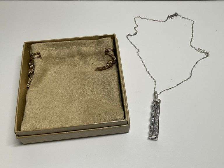 Bella Luce Sterling Silver Pendant with Chain image