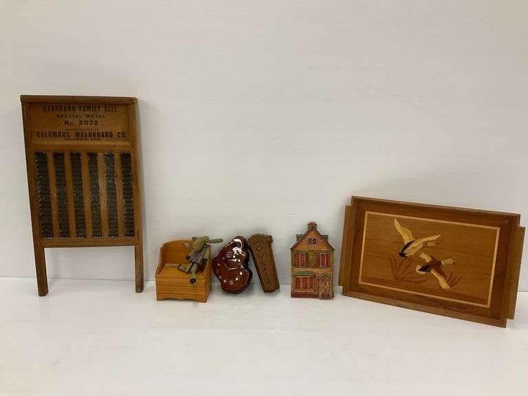 Columbus Washboard Co. Washboard, Duck Tray, Wall Decor & More image