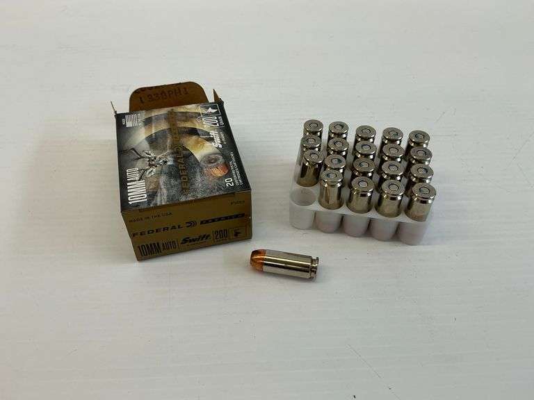 New Federal Premium 10MM Auto Swift 200 Grain Ammunition - 20 Rounds image