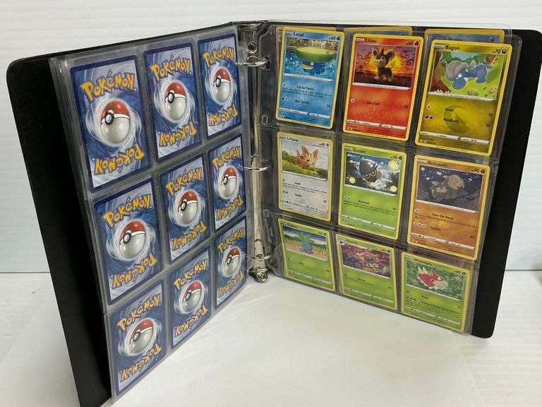 Pokemon Card Collection in Binder...11 Pages image