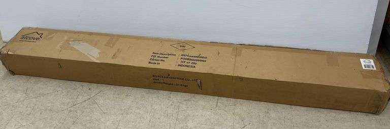 Alcove King Size White Storage Bed image