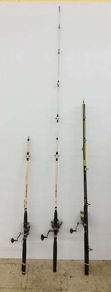 Fishing Rod & Reel Assortment - Big Game Power Series & Big Cat image