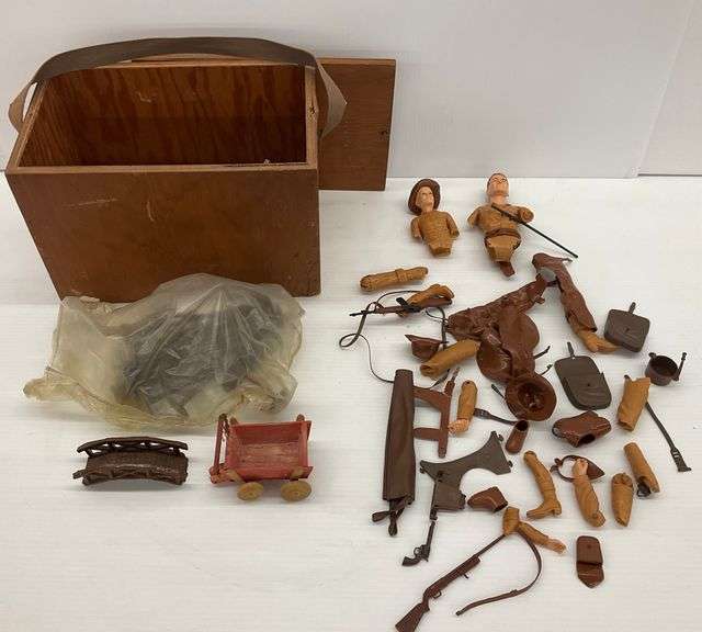 Vintage Marx Best of the West Figures and Accessories...see description and photos image