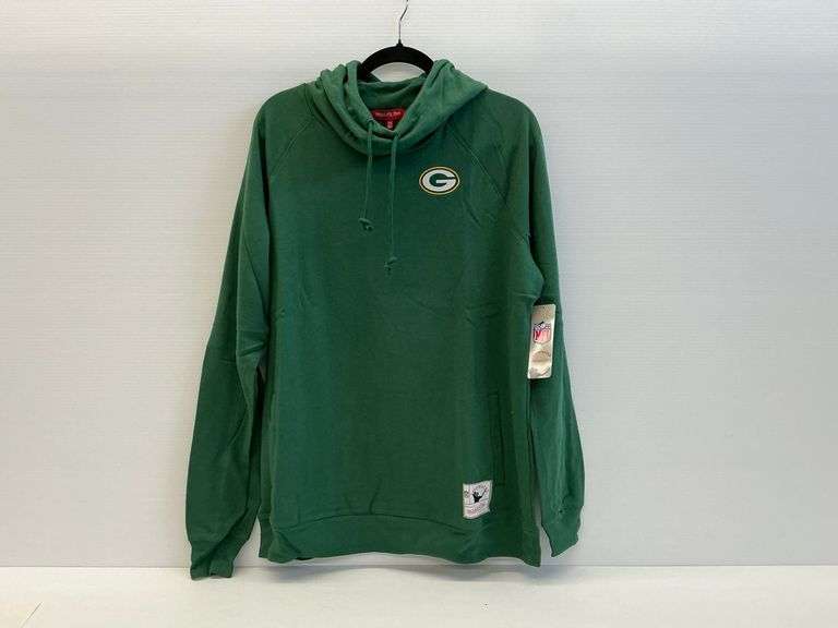 New Green Bay Packers Women's Size 2X Funnel Neck Fleece Hoodie image