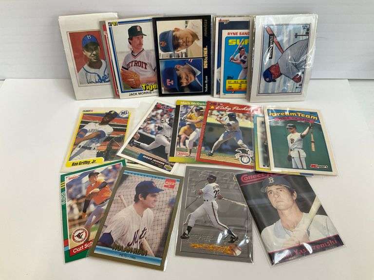 Collection of Assorted Baseball Trading Cards image