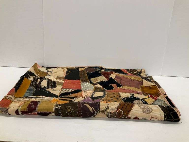 Handmade Crazy Quilt image