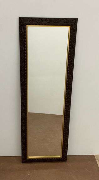 Framed Full Length Mirror image