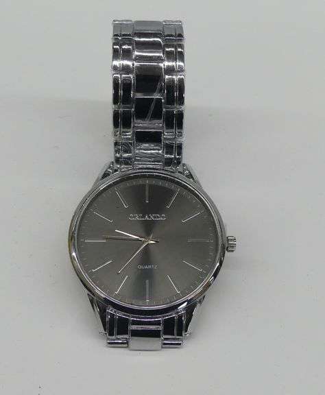 Orlando Quartz Watch with Silver-Tone Band image