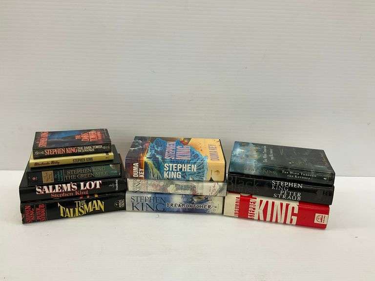 Stephen King Book Lot - Duma Key, Dreamcatcher, The Green Mile and More image