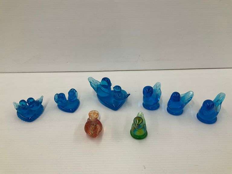 Vintage Glass Bird Figurines image
