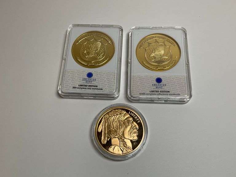 Two Symbols of Freedom Archival Collection and American Buffalo Copy Coins image