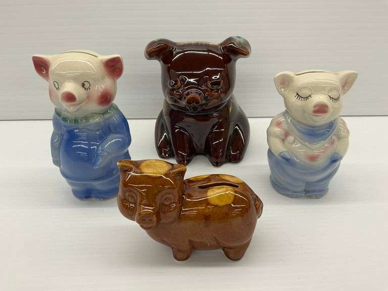 Piggy Banks - Hull, McCoy, and Royal Copley image