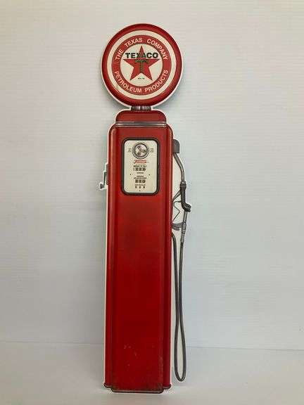 Texaco Petroleum Products Reproduction Gas Pump Sign image