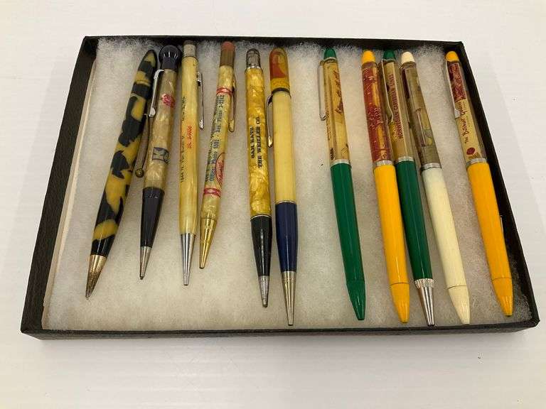 Collection of Vintage Advertising Pens & Pencils image