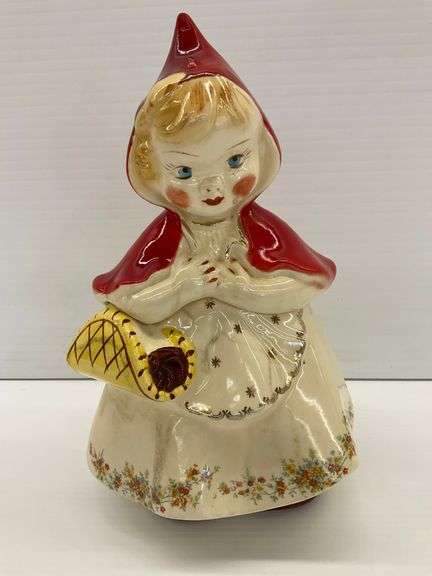 Hull Pottery Little Red Riding Hood Cookie Jar image