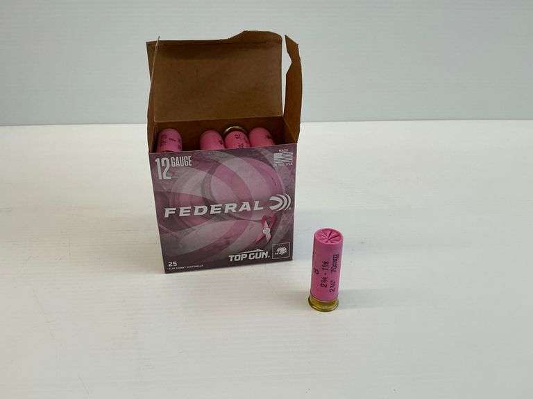 Federal Top Gun 12 Gauge Ammunition - 25 Clay Target Shotshells image