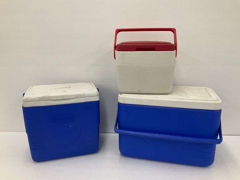 Three Coleman Coolers image
