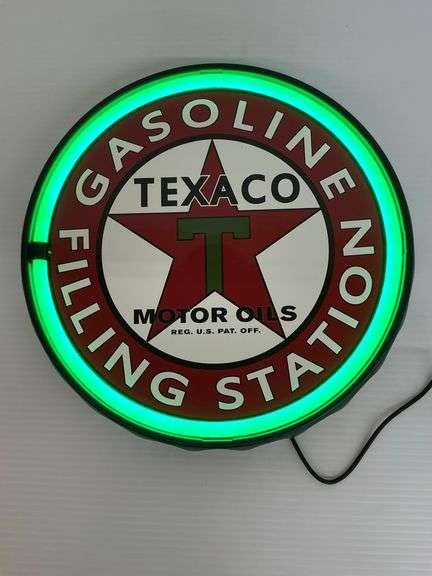 Texaco Filling Station LED Sign image