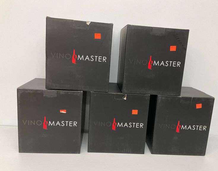Five New Vino Master Glass Decanters image