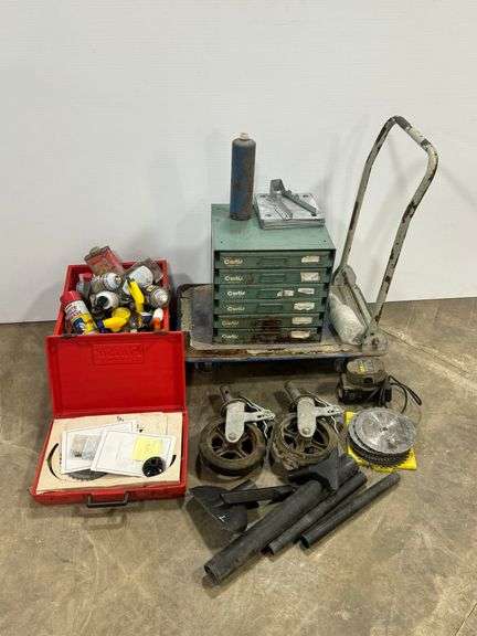 Assorted Shop Tools, Parts, and Supplies image