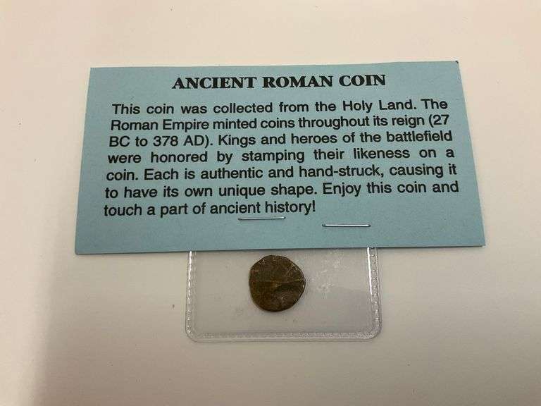 Ancient Roman Coin - Holy Land image