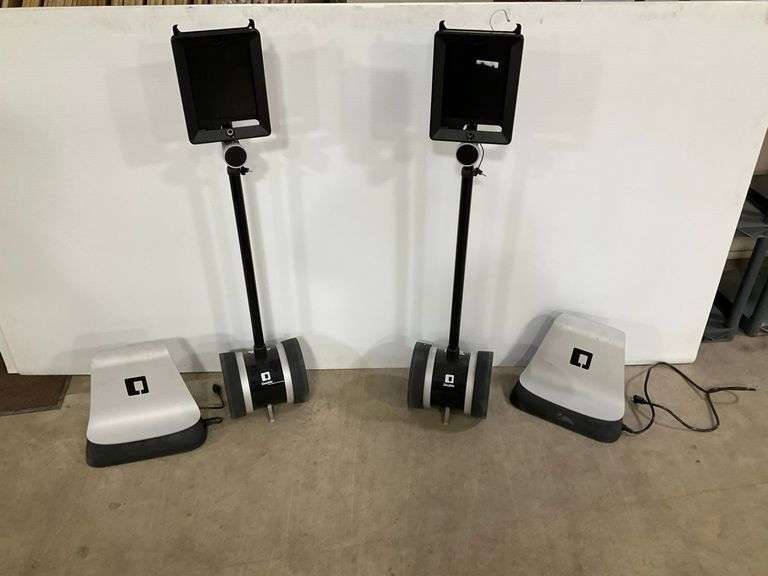 Pair of Double Robotics Telepresence Robots with Charging Docks image