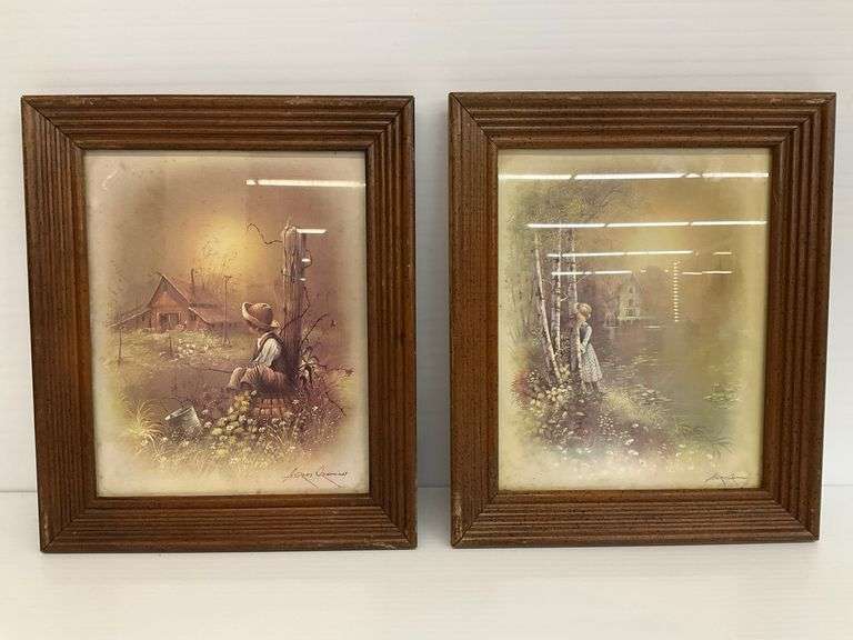Pair of Andres Orpinas Framed Prints image